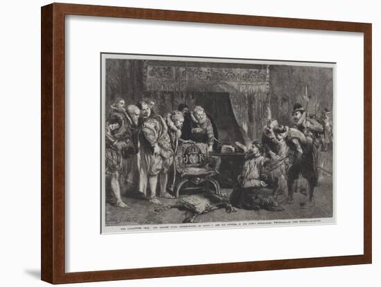 The Gunpowder Plot-Sir John Gilbert-Framed Giclee Print