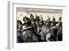 The Gunpowder Plotters conspiring-Crispin I De Passe-Framed Giclee Print