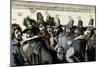 The Gunpowder Plotters conspiring-Crispin I De Passe-Mounted Giclee Print