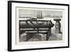 The Guns of H.M.S. Courageux at Gibraltar the Courageux Was Wrecked in 1796-null-Framed Giclee Print
