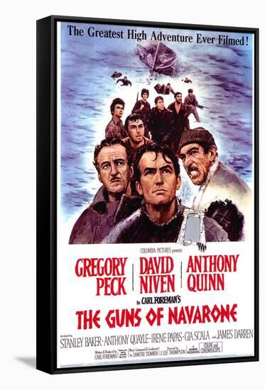 The Guns of Navarone, 1961-null-Framed Stretched Canvas