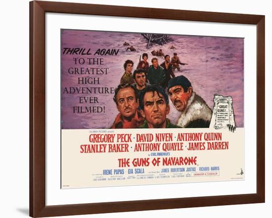 The Guns of Navarone, 1961-null-Framed Art Print