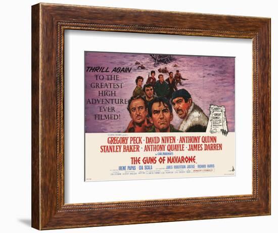 The Guns of Navarone, 1961-null-Framed Art Print