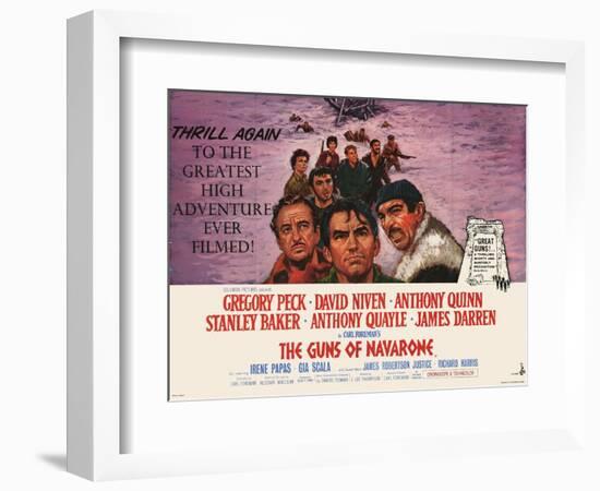 The Guns of Navarone, 1961-null-Framed Art Print