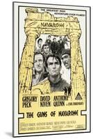 The Guns of Navarone, Australian Movie Poster, 1961-null-Mounted Art Print