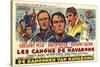 The Guns of Navarone, Belgian Movie Poster, 1961-null-Stretched Canvas