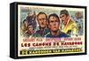 The Guns of Navarone, Belgian Movie Poster, 1961-null-Framed Stretched Canvas