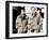 THE GUNS OF NAVARONE, from left: Gregory Peck, David Niven, 1961-null-Framed Photo