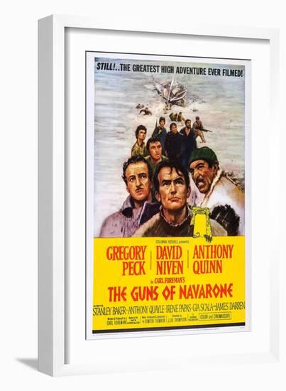 The Guns of Navarone-null-Framed Premium Giclee Print