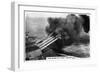 The Guns of the Battleship HMS 'Nelson' Firing, 1937-null-Framed Giclee Print