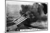 The Guns of the Battleship HMS 'Nelson' Firing, 1937-null-Mounted Giclee Print