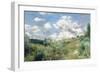 The Gust of Wind, C.1872-Pierre-Auguste Renoir-Framed Giclee Print