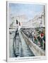 The Gustave-Zede Arrives in Marseilles, 1901-null-Stretched Canvas