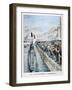 The Gustave-Zede Arrives in Marseilles, 1901-null-Framed Giclee Print