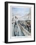 The Gustave-Zede Arrives in Marseilles, 1901-null-Framed Giclee Print