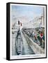 The Gustave-Zede Arrives in Marseilles, 1901-null-Framed Stretched Canvas