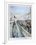 The Gustave-Zede Arrives in Marseilles, 1901-null-Framed Giclee Print