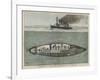 The Gustave Zede, One of the World's First Successful Submarines Performing-null-Framed Art Print