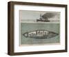 The Gustave Zede, One of the World's First Successful Submarines Performing-null-Framed Art Print