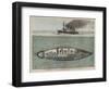 The Gustave Zede, One of the World's First Successful Submarines Performing-null-Framed Art Print