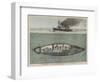 The Gustave Zede, One of the World's First Successful Submarines Performing-null-Framed Art Print