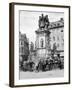 The Gutenberg Monument, Frankfurt, Germany, Late 19th Century-John L Stoddard-Framed Giclee Print