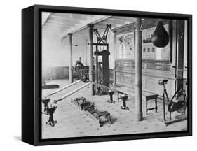 The Gymnasium of the Titanic-null-Framed Stretched Canvas