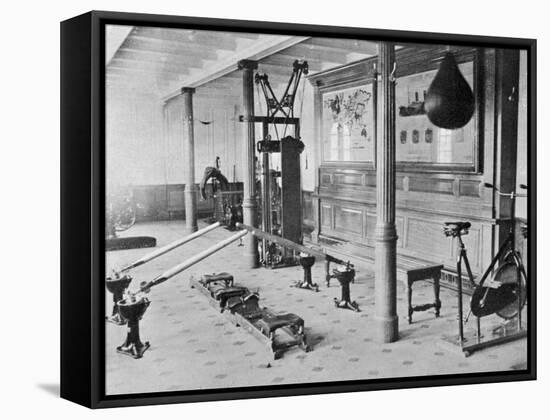 The Gymnasium of the Titanic-null-Framed Stretched Canvas