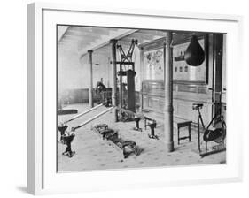 The Gymnasium of the Titanic-null-Framed Photographic Print