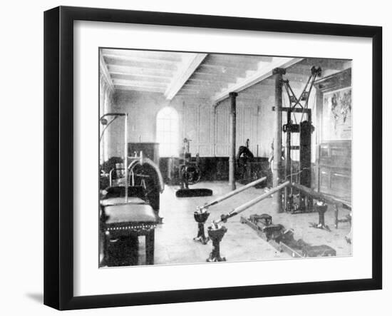 The Gymnasium on the Titanic, 1912-null-Framed Photographic Print