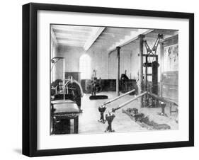 The Gymnasium on the Titanic, 1912-null-Framed Photographic Print