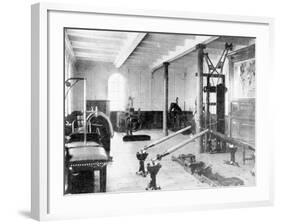 The Gymnasium on the Titanic, 1912-null-Framed Photographic Print