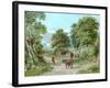 The Gypsies' Encampment-John Gelder-Framed Giclee Print