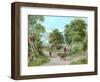 The Gypsies' Encampment-John Gelder-Framed Giclee Print