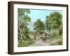 The Gypsies' Encampment-John Gelder-Framed Giclee Print