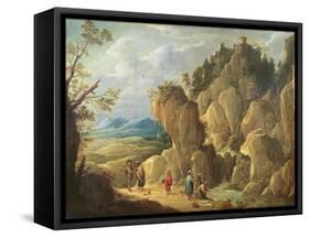 The Gypsies-David the Younger Teniers-Framed Stretched Canvas