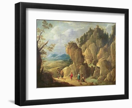 The Gypsies-David the Younger Teniers-Framed Giclee Print