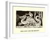 The Gypsy And The Dragon-Frank Dobias-Framed Art Print