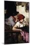 The Gypsy Couple, 1887-Alfred Roll-Mounted Giclee Print