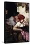 The Gypsy Couple-Ernest-Joseph Laurent-Framed Stretched Canvas