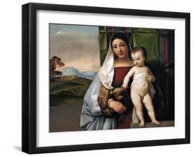 The Gypsy Madonna, circa 1510-Titian (Tiziano Vecelli)-Framed Giclee Print