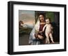 The Gypsy Madonna, circa 1510-Titian (Tiziano Vecelli)-Framed Giclee Print