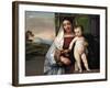 The Gypsy Madonna, circa 1510-Titian (Tiziano Vecelli)-Framed Giclee Print