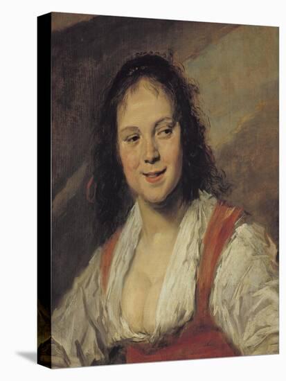 The Gypsy Woman, circa 1628-30-Frans Hals-Stretched Canvas