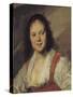 The Gypsy Woman, circa 1628-30-Frans Hals-Stretched Canvas