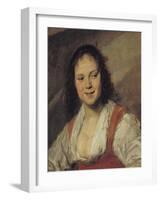 The Gypsy Woman, circa 1628-30-Frans Hals-Framed Giclee Print