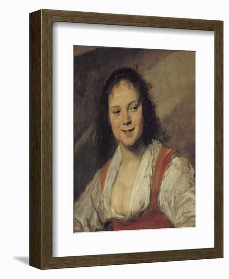 The Gypsy Woman, circa 1628-30-Frans Hals-Framed Giclee Print