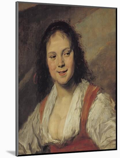 The Gypsy Woman, circa 1628-30-Frans Hals-Mounted Giclee Print