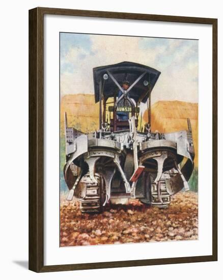 'The 'Gyrotiller', 1938-Unknown-Framed Giclee Print