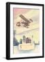 The H. Farman Plane, 1910-Charles H. Hubbell-Framed Art Print